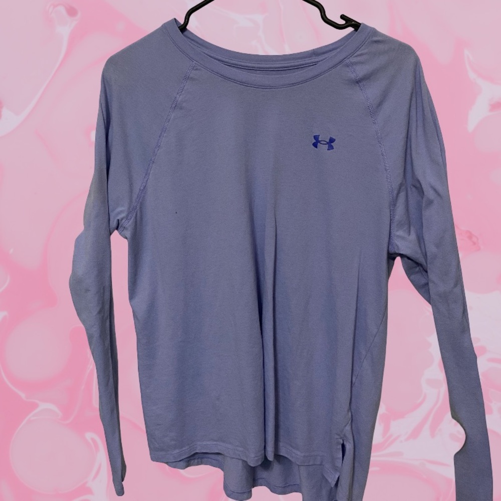 Under Armour Lavender Long Sleeve Top